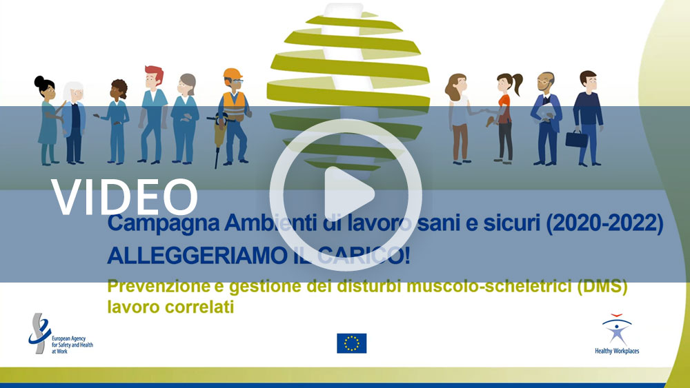 Webinar - "I disturbi muscoloscheletrici: tra prevenzione occupazionale e stili di vita"