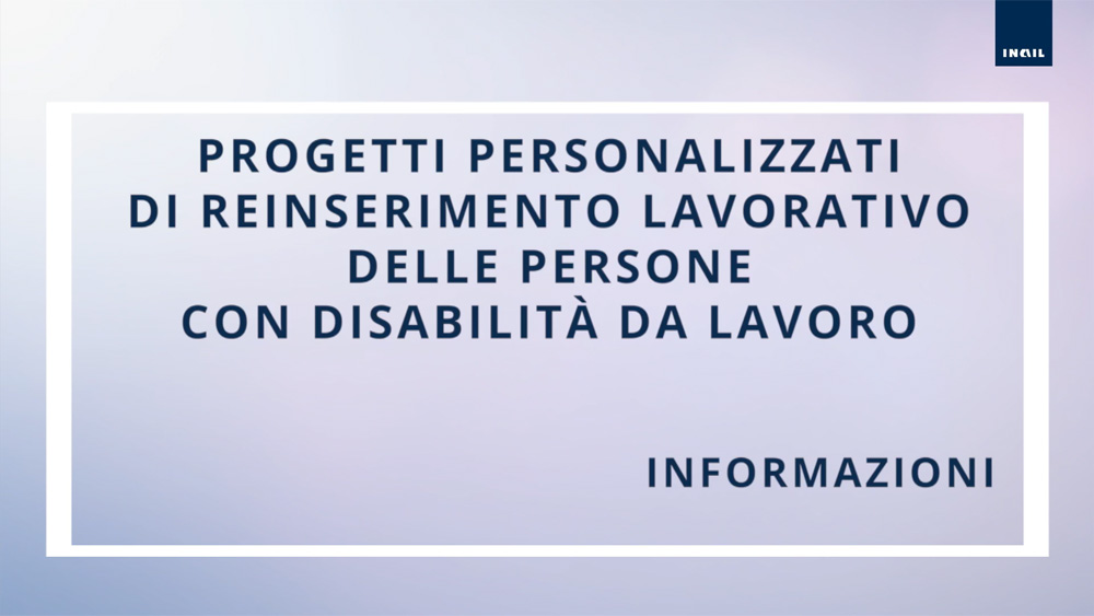L'Inail a fianco dei lavoratori