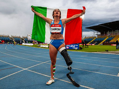 Martina Caironi conquista il record del mondo nei 100 metri T63