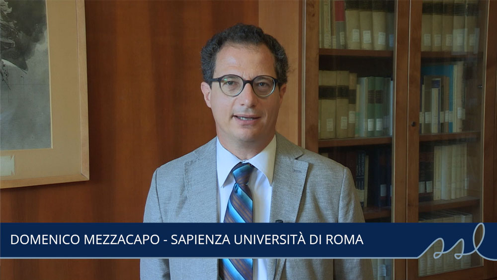 DOMENICO MEZZACAPO - SAPIENZA UNIVERSITÀ DI ROMA