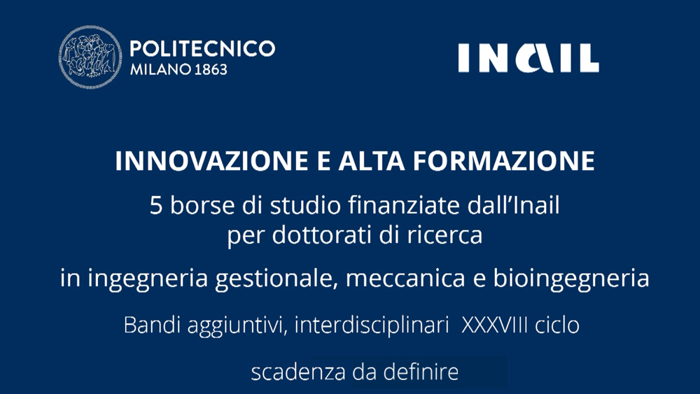 Presentazione dei bandi 