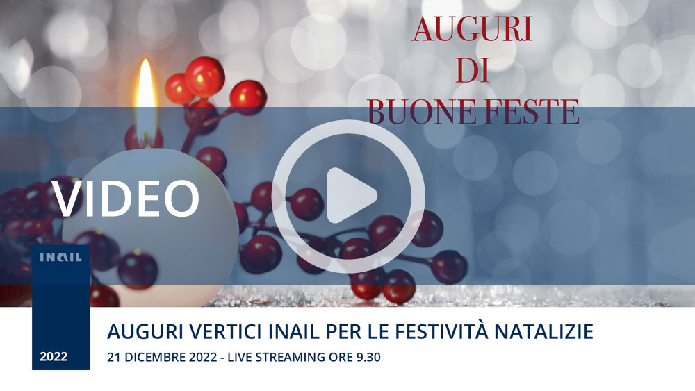 Auguri vertici Inail per le festività natalizie