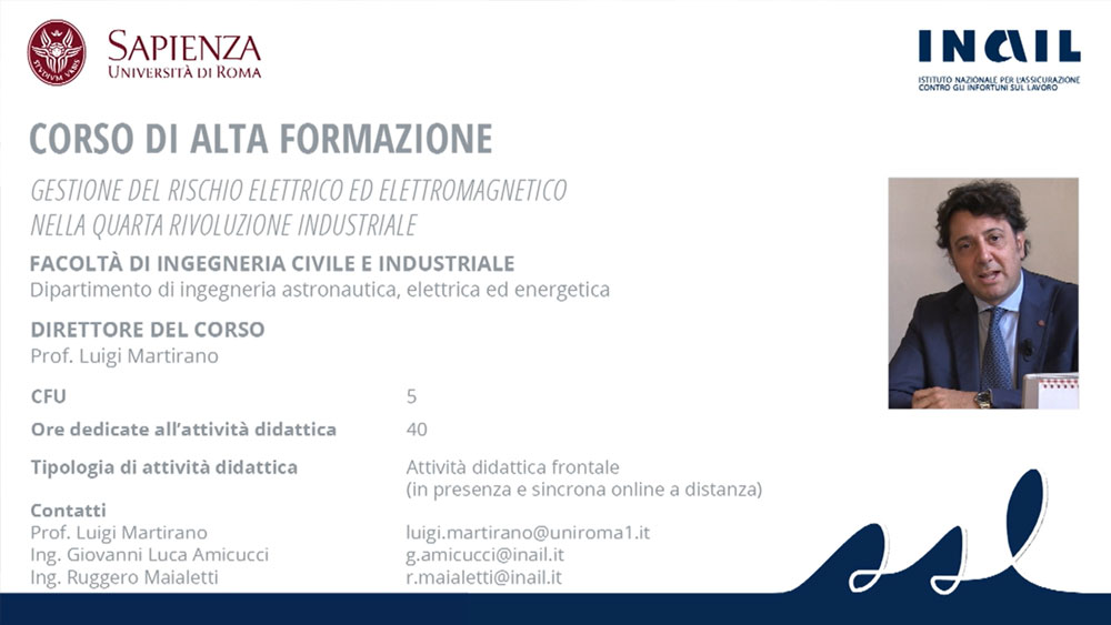 LUIGI MARTIRANO - SAPIENZA UNIVERSITÀ DI ROMA