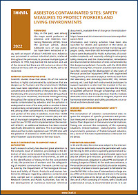 Immagine Asbestos contaminated sites: safety measures to protect workers and living environments