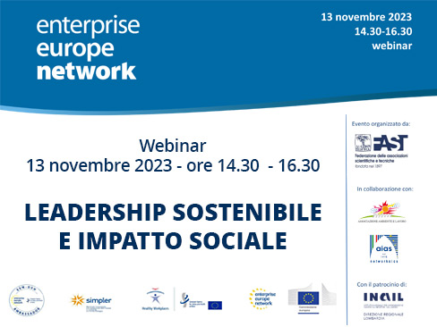 Webinar – “Leadership sostenibile e impatto sociale”
