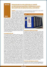 Immagine Procedure di utilizzo delle unità di decontaminazione personale (UDP) nei cantieri di bonifica dell'amianto