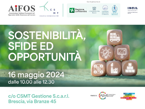 Convegno - Festival dello sviluppo sostenibile, il contributo Inail