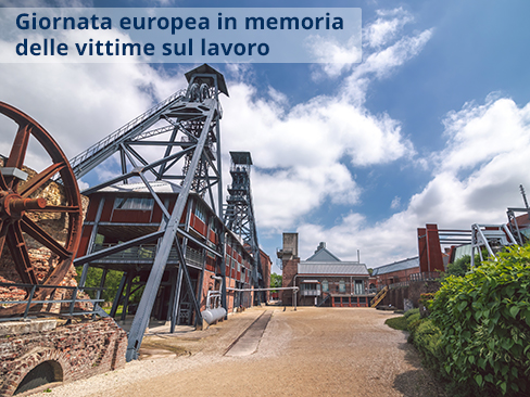 Bois du Cazier notorious coal mine in Charleroi, Belgium